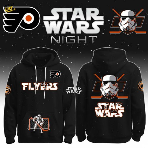 Philadelphia Flyers Hockey Star Wars Night Hoodie 2025 Limited Edition-3D Unisex Hoodie