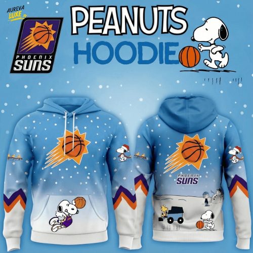 Phoenix Suns Basketball Peanuts Hoodie 2025 Limited Edition-3D Unisex Hoodie