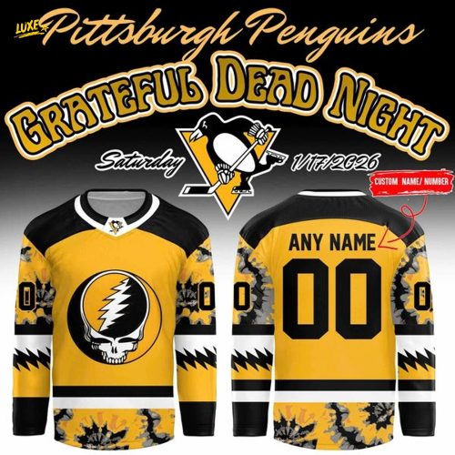 Pittsburgh Penguins Grateful Dead HocKey