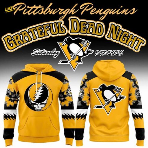 Pittsburgh Penguins Grateful Dead Hoodie