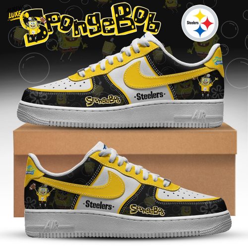 Pittsburgh Steelers NFL x SpongeBob Limited Edition Air Force 1 | Cutest Drop of the Year