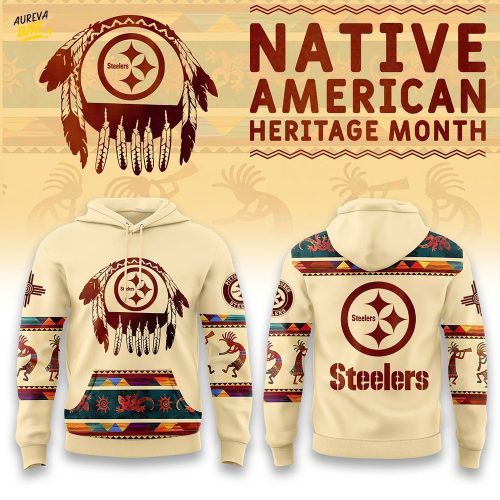Pittsburgh Steelers x Native American Heritage Limited Edition-3D Unisex Hoodie