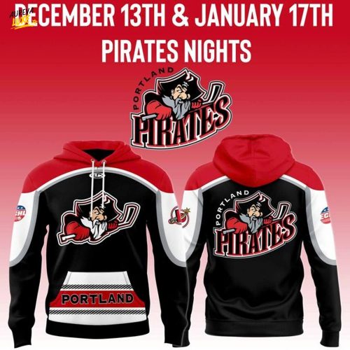 Portland Pirates x 2025 New Hoodie for our Pirates Nights
