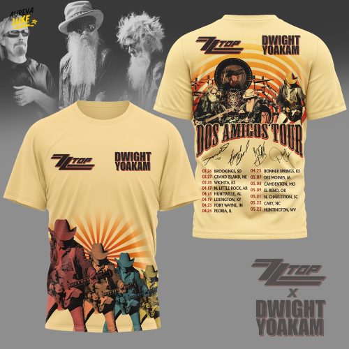 Premium Dos Amigos Tour 2026 3D Shirt NY