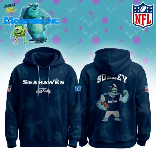 S Seahawks x Monsters, Inc Limited Edition Hoodie Cutest Drop of the Year
