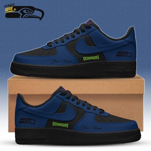 SEA Seahawks Special Black in Black Limited Edition Shoes