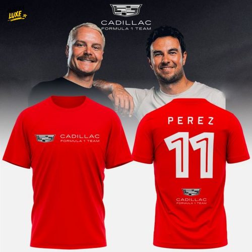 SERGIO PEREZ CADILLAC T-SHIRT (Red)