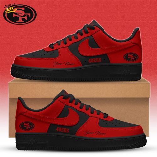 SF 49ers Special Black in Black Limited Edition Shoes