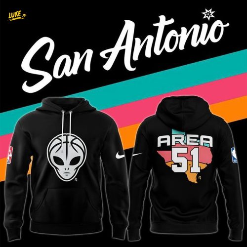 San Antonio Spurs City Edition "AREA 51" Hoodie