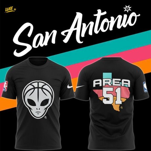 San Antonio Spurs City Edition "AREA 51" T-shirt
