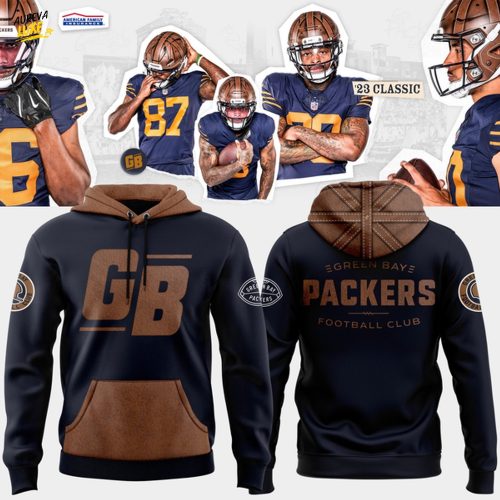 Special edition Packers 23 Classic Nike Pullover Hoodie
