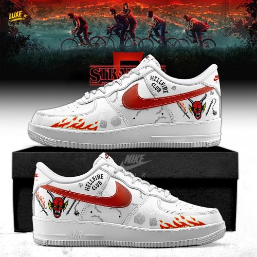 Stranger Things 5 Special Edition 2025 AF1 Sneakers