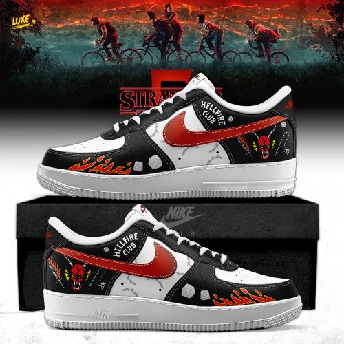 Stranger Things 5 Special Edition AF1 Sneakers