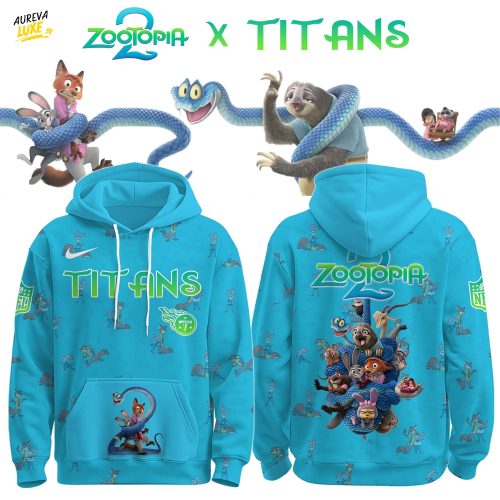 TEN Titans x Zootopia2 Special Edition Hoodie