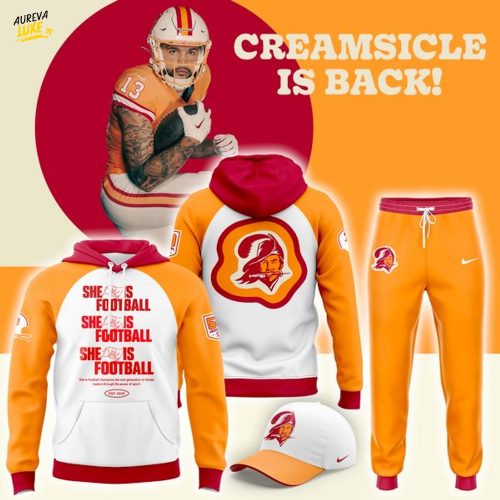 Tampa Bay Buccaneers Back to Creamsicle 2025 Hoodie