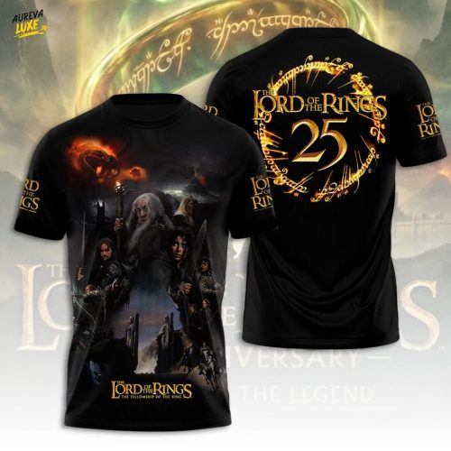 The Lord of the Rings 25th Anniversary 3D Apparel