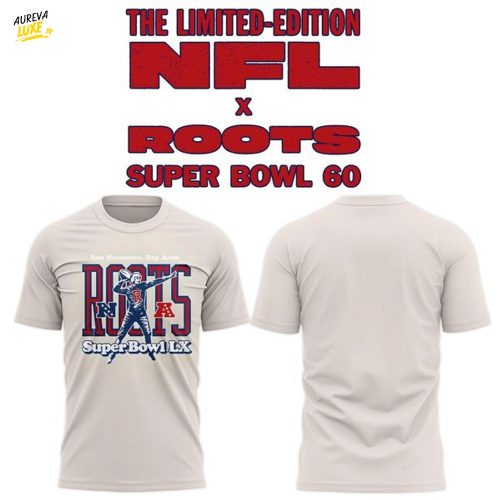 The NFL Canada x Roots collection 2025 New T-shirt