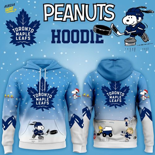 Toronto Maple Leafs Hockey Peanuts Hoodie 2025 Limited Edition-3D Unisex Hoodie