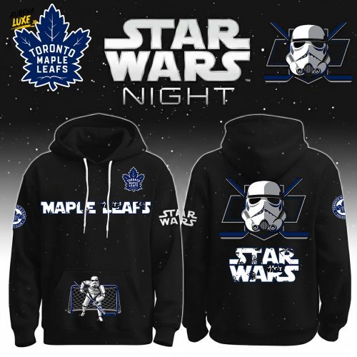 Toronto Maple Leafs Hockey Star Wars Night Hoodie 2025 Limited Edition-3D Unisex Hoodie