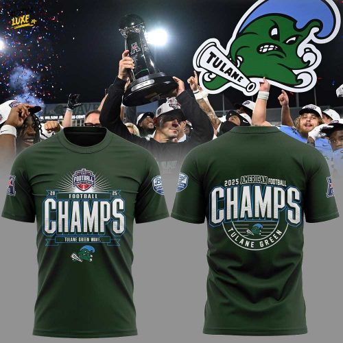 Tulane 2025 The American Football Champions Shirt