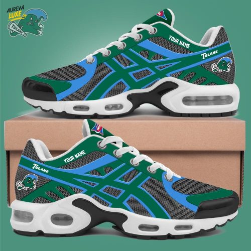 Tulane Green Wave Football 2025 Air Max Plus Sneakers Limited Edition V1