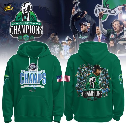 Tulane x We Are Champions Hoodie 2025 Limited Edition V2