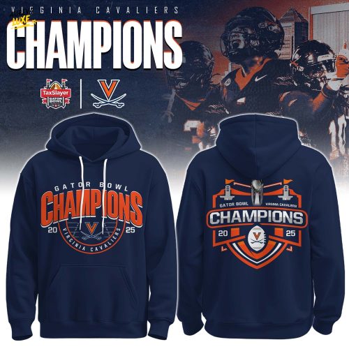Virginia Cavaliers – Gator Bowl Champions Hoodie
