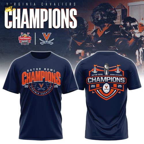 Virginia Cavaliers – Gator Bowl Champions T-shirt