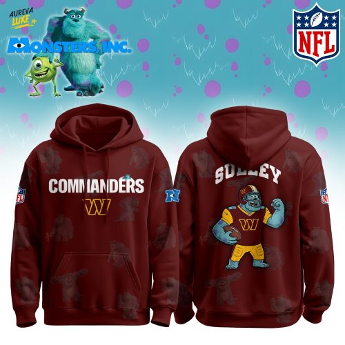 W Commanders x Monsters, Inc Limited Edition Hoodie Cutest Drop of the Year