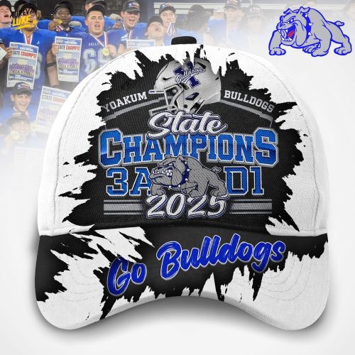 Yoakum Bulldogs | Premium NCAA 2025 State Champs Classic Cap TD