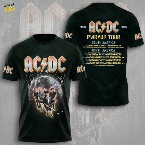 AC/DC 3D Apparel