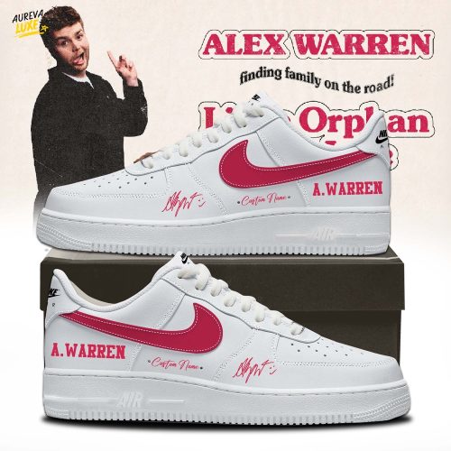 Alex Warren’s “Little Orphan Alex” Tour Shoes 11