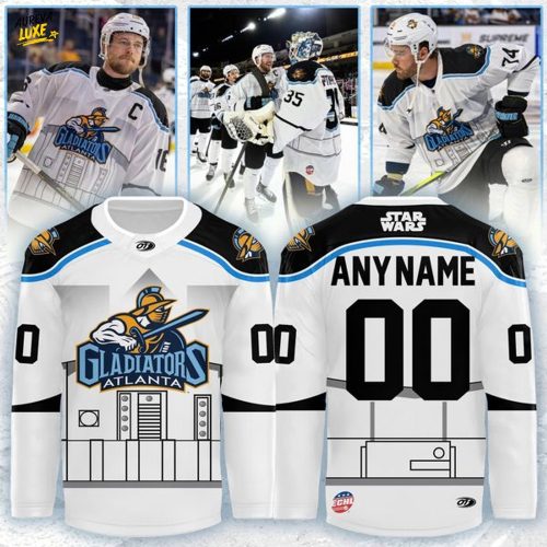 Atlanta Gladiators ''Star Wars Night '' 2026 Hockey Jersey
