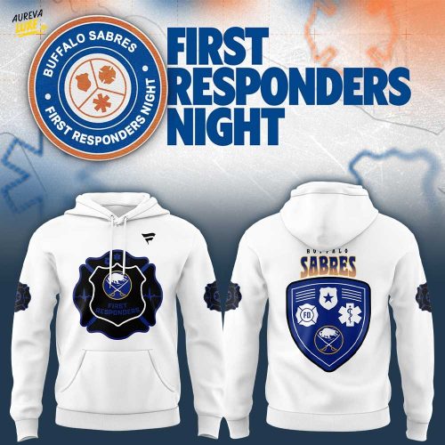 B Sabres First Responders Night 2026 Hoodie