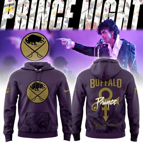 B Sabres Prince Rogers Nelson Night 2026 Hoodie