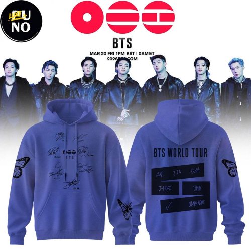 BTS WORLD TOUR 2026 Limited Edition Hoodie