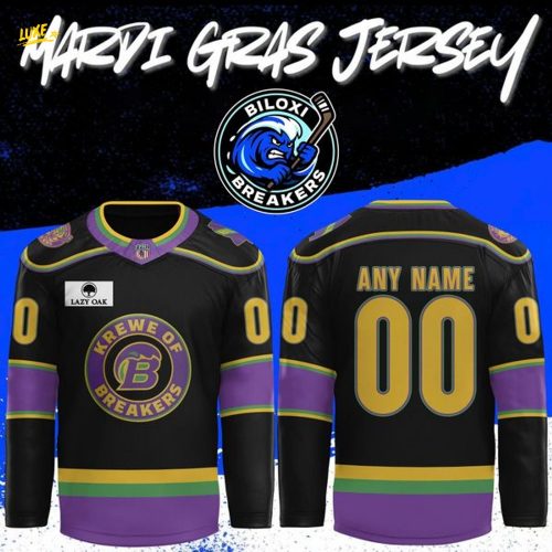 Biloxi Breakers Mardi Gras Jersey