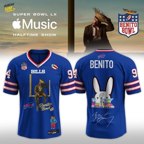 Buffalo Bills x Bad Bunny Super Bowl LX The Halftime Show Special Edition Jersey