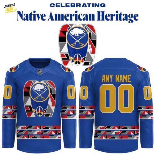 Buffalo Sabres 2025 Native American Heritage Jersey - Blue