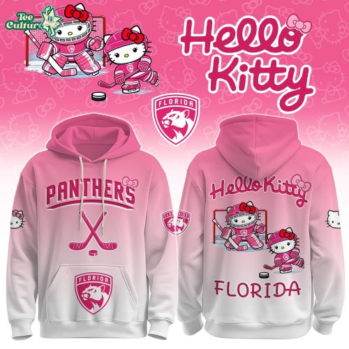 FL Panthers Special Hello Kitty Limited Edition Hoodie