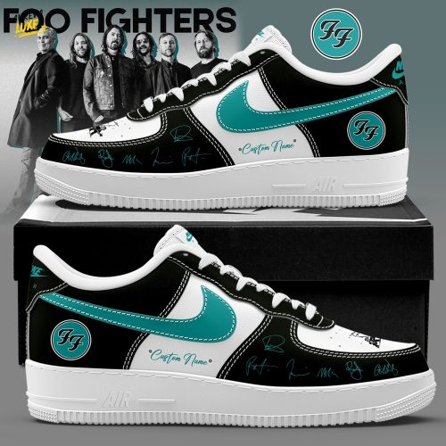Foo Fighters Take Cover Tour 2026 Signature Custom Name Black Shoes AF