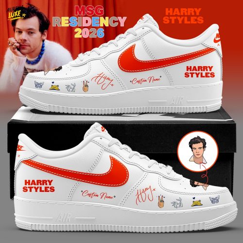Harry Styles MSG Residency 2026 Signature Custom Name Shoes AF