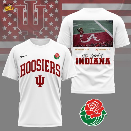 Indiana Hoosiers | Premium NCAA CFB Quarterfinal Game Winners 3D Shirt NY