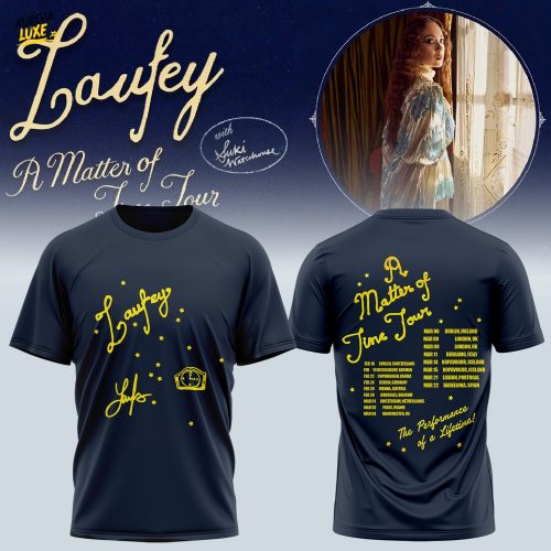Laufey’s A Matter Of Time Tour 2026 Shirt