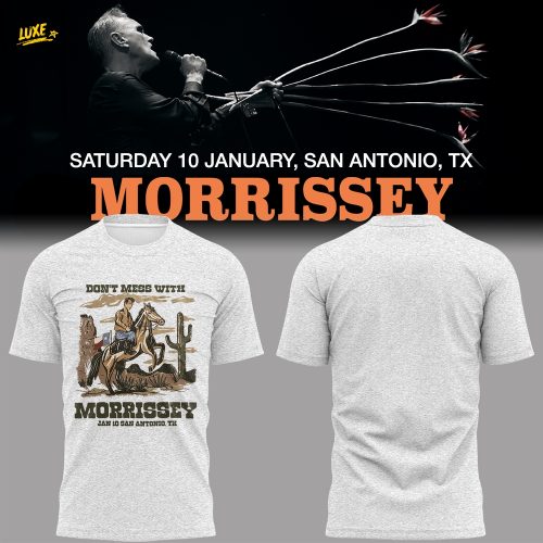 Limited Edition Morrissey San Antonio Night TShirt