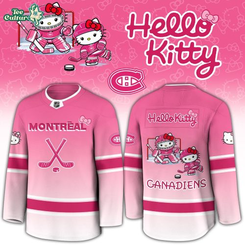 MTL Canadiens Special Hello Kitty Limited Edition Jersey