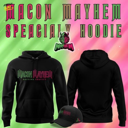 Macon Mayhem Wicked Night Speciality Hoodie