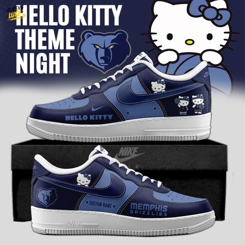 Memphis Grizzlies x Hello Kitty Night 2026 Special Edition AF1 Sneakers