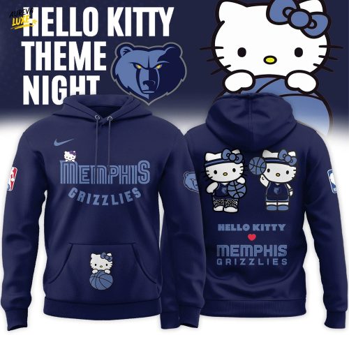 Memphis Grizzlies x Hello Kitty Night 2026 Special Edition Hoodie