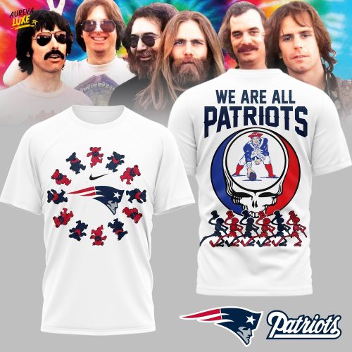New England Patriots | Premium NFL We Are All Patriots 3D Shirt TD
